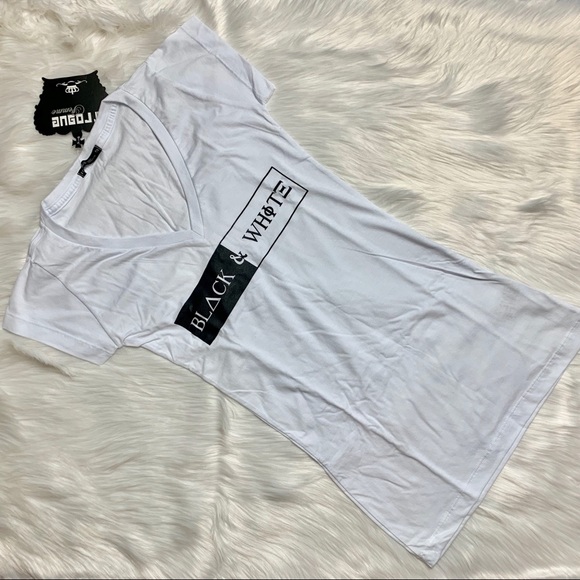 Black & White Urban Rogue T-Shirt - Picture 4 of 4